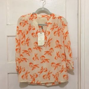 NWT Beautiful Amour Vert Blouse